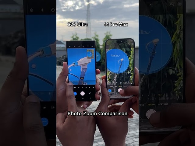 iPhone 14 Pro Max vs Samsung S23 Ultra Camera Comparison
