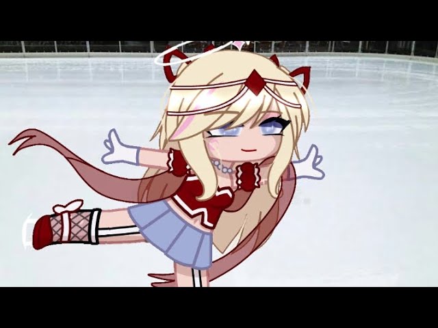 Ice skating ⛸️.. meme Gacha Life