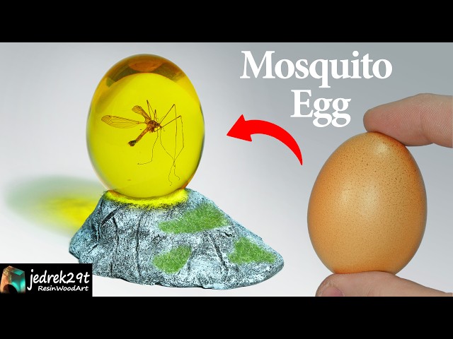 Making Mosquito EGG / Jurassic Park / RESIN ART