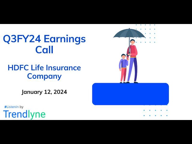 HDFC Life Insurance Company Earnings Call for Q3FY24