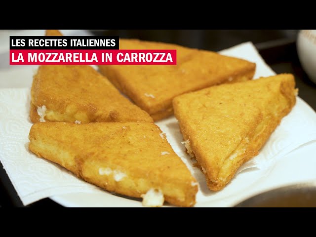 Mozzarella in carrozza - Les recettes italiennes de François-Régis Gaudry, avec Alessandra Pierini