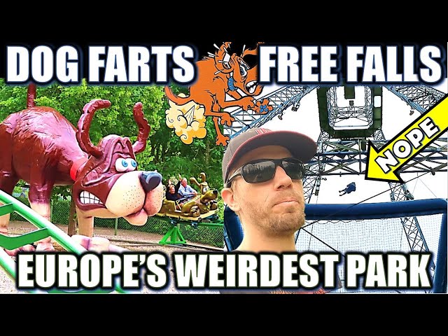 The Weirdest Park in Europe - Dog Farts & Free Falls |  BonBon-Land, Tivoli Friheden