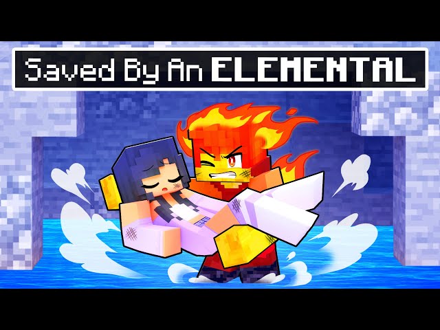 Saved by an ELEMENTAL in Minecraft!