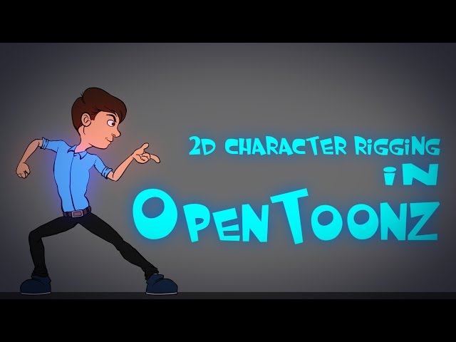 Opentoonz : Character Rigging : Part 1