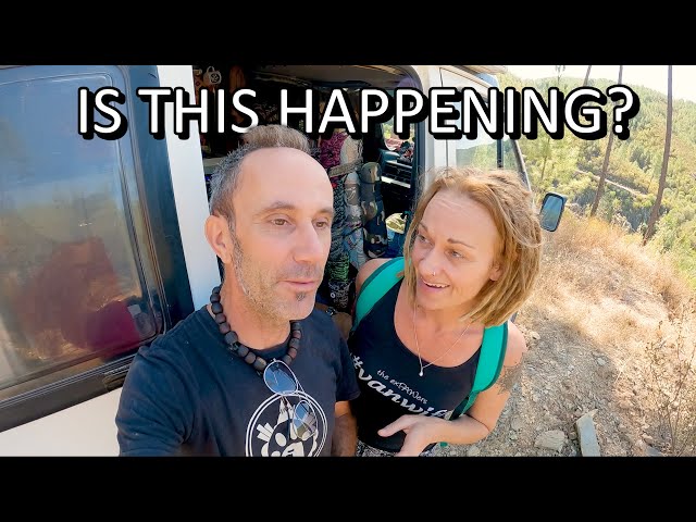 WOW, DIDN'T EXPECT THIS TO HAPPEN - VAN LIFE PORTUGAL (THE SEARCH FOR OFF GRID LAND)
