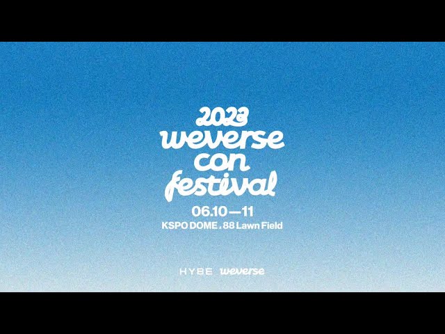2023 Weverse Con Festival - Official Trailer 🎶