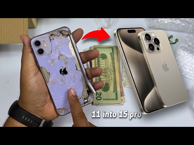 Technical i Restore And Convert iPhone 11 into iPhone15 Pro !!
