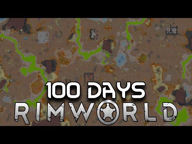 I Spent 100 Days in a Radioactive Apocalypse in Rimworld... Here's What Happened