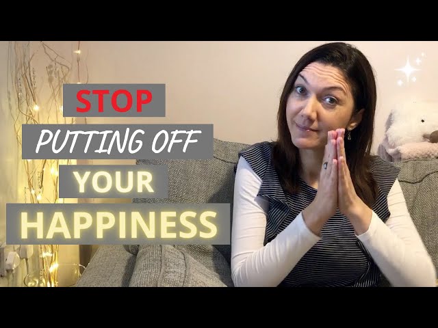 ACHIEVE your goals AND be happy now - it's not either/or (EXERCISE included)
