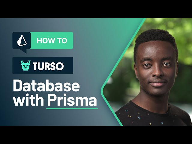 How to Configure Prisma with Turso Database | Prisma 5.4 Update