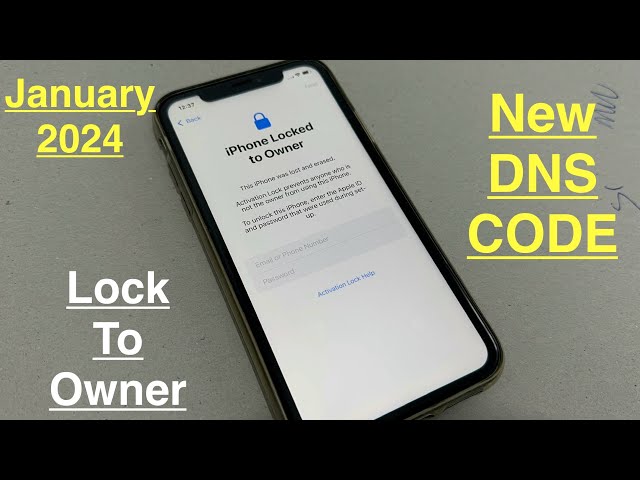 NEW DNS 2024 !how to unlock every iphone in world ✅how to bypass iphone forgot password✅100% Success