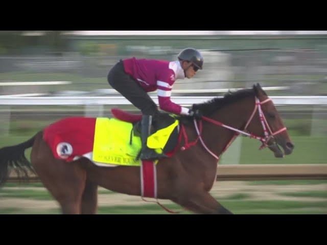 Forever Young and T O Password put in final work at Churchill Downs