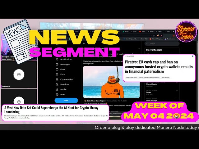 Roger Ver charged with fraud, Elliptic new AI model, Wasabi Wallet & more! 05/04/24 (NEWS EPI 164)