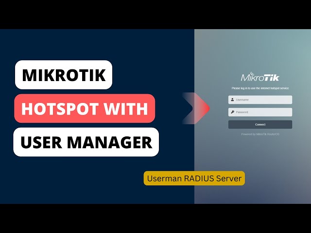 mikrotik hotspot with radius | mikrotik user manager configuration |
