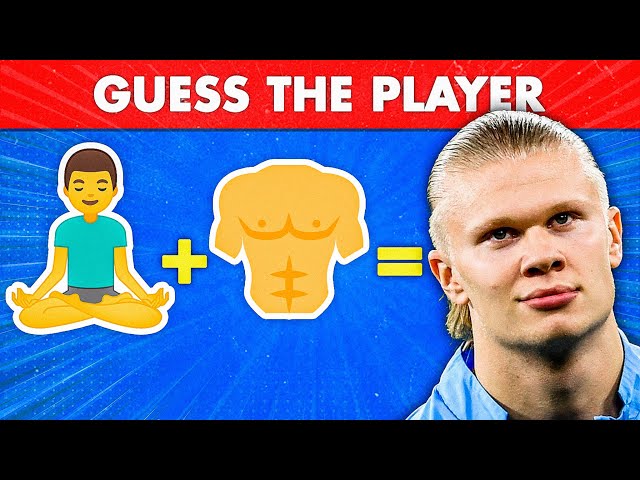 GUESS THE FOOTBALL PLAYER BY EMOJI | FOOTBALL QUIZ 2022