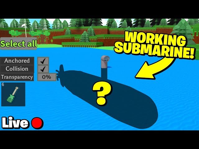 SCREWDRIVER UPDATE! Building a working submarine LIVE! Build a Boat