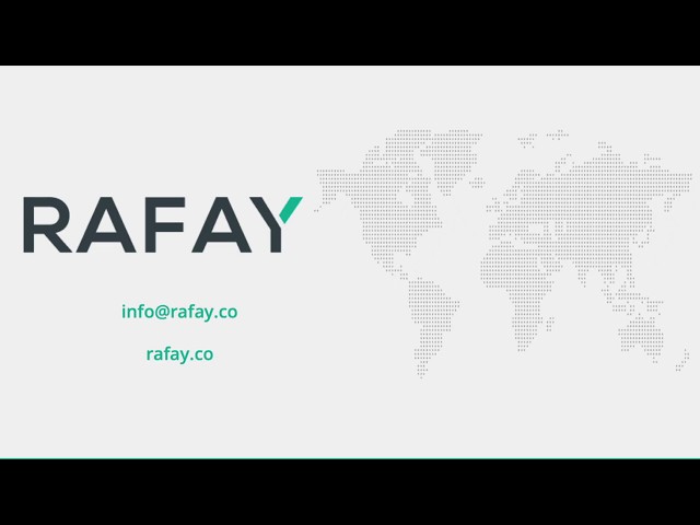 Rafay Systems Overview Video