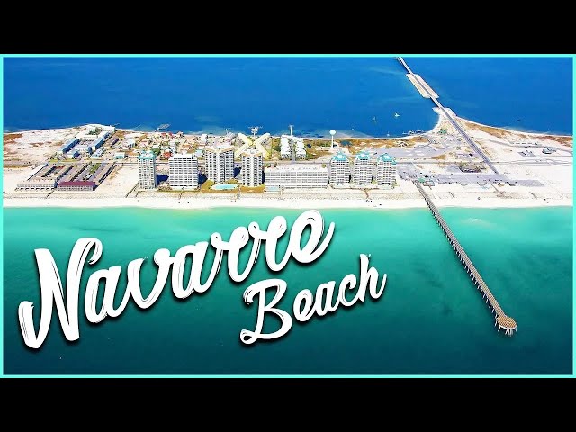 NAVARRE BEACH FLORIDA DOWNTOWN DRIVE - 4K