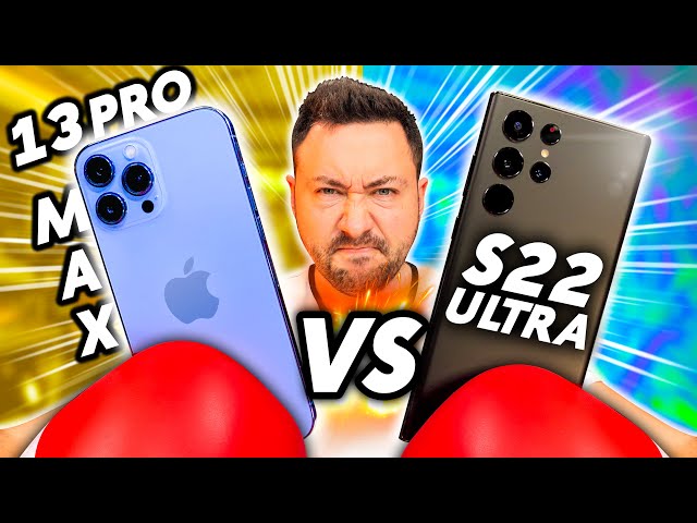 iPhone 13 Pro Max vs Galaxy S22 Ultra: the Big Comparison!