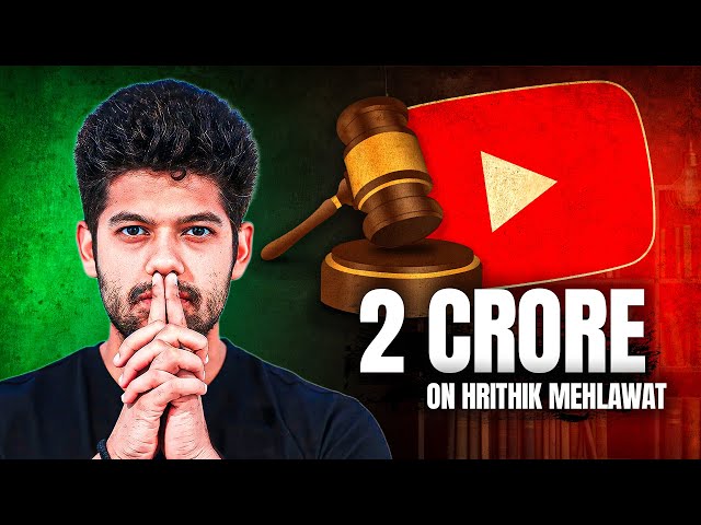 Defamation Case Filed On me | Dark Side of Youtube | Hrithik Mehlawat