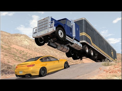 BeamNG Drive Trucks Vs Cars #12 - Insanegaz