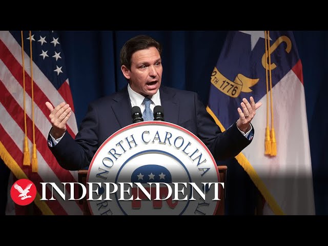 Live: Ron DeSantis holds rally in Tulsa