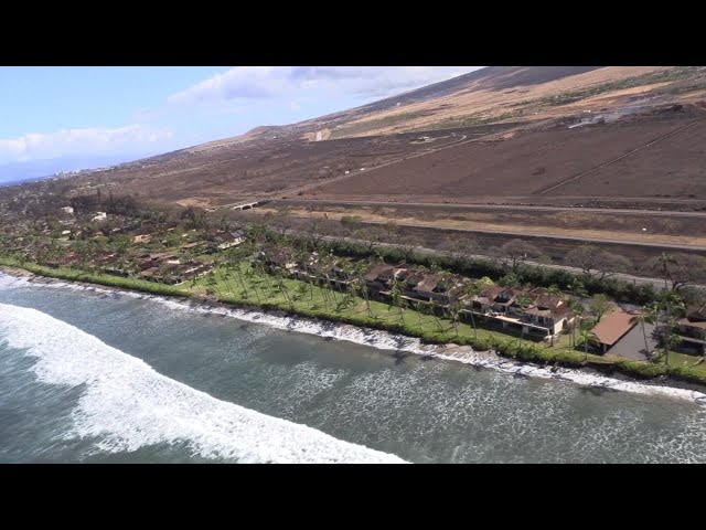 DLNR captures new aerial footage of Lahaina Wildfire Disaster