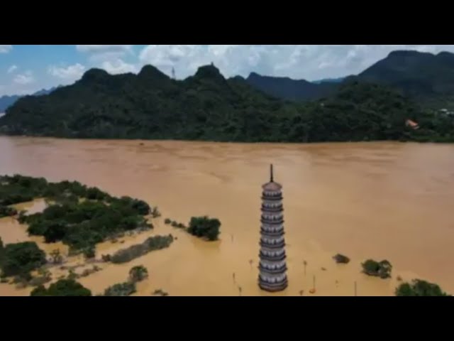 Breaking: "Millions at risk of floods in China"