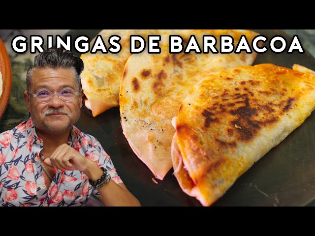 Barbacoa Tacos and Gringas de Barbacoa with Consomé | Pruébalo with Rick Martinez