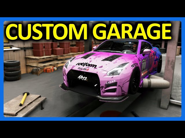 Forza Horizon 5 : Custom Workshop & Garage!!
