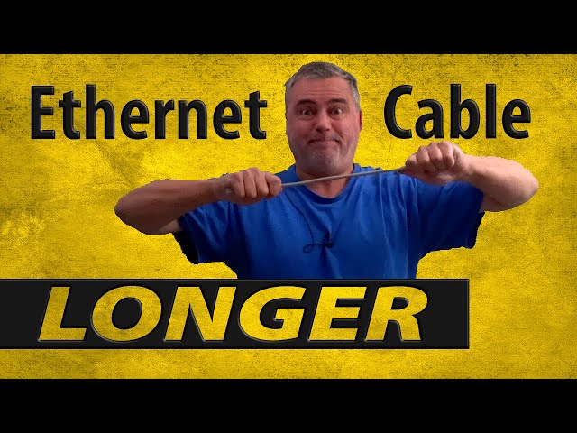 How To Make an Ethernet Cable Longer - 3 Methods