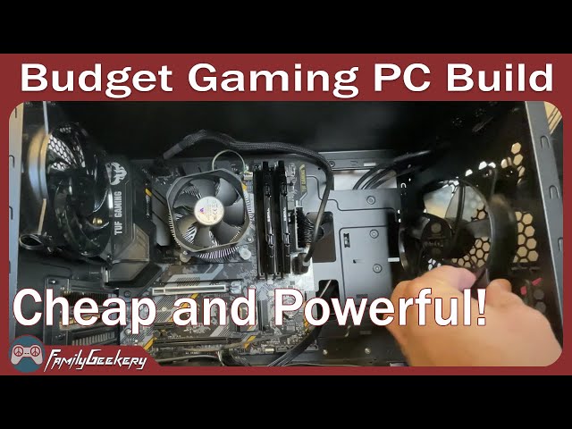 Building a Gaming PC on a Budget - i7 8700 - 16gb - GTX 1060!