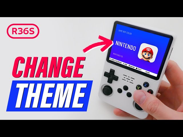 How to change theme on R36S console | CUSTOMIZE DESIGN THEME IN ARKOS