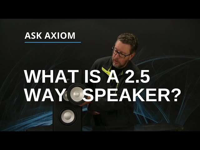 What Is A 2.5 Way Speaker? And No, It Doesn't Mean One Driver Is Cut In Half! 🙃