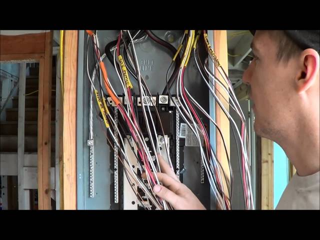 How to Wire an Electrical Panel - Square D
