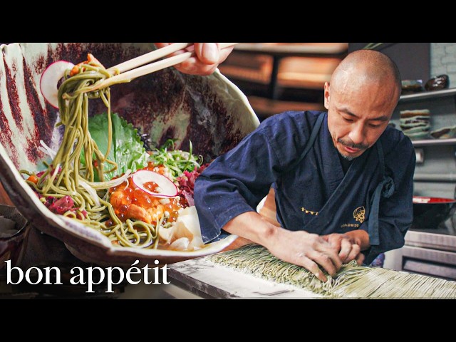 A Day Making Some of the World’s Most Difficult Soba Noodles | On The Line | Bon Appétit