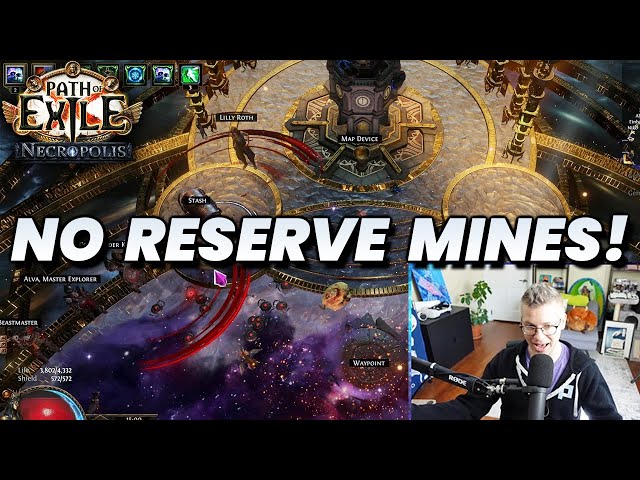 No Reservation Double Damage Tech - Also Exsanguinate Mines Raider | PoE 3.24