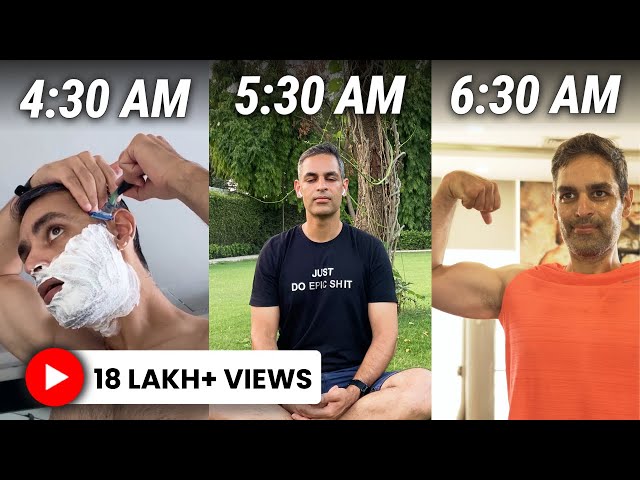 Own Your Morning: Powerful Daily Routine! | Routines of HIGHLY SUCCESSFUL People! | Warikoo Hindi