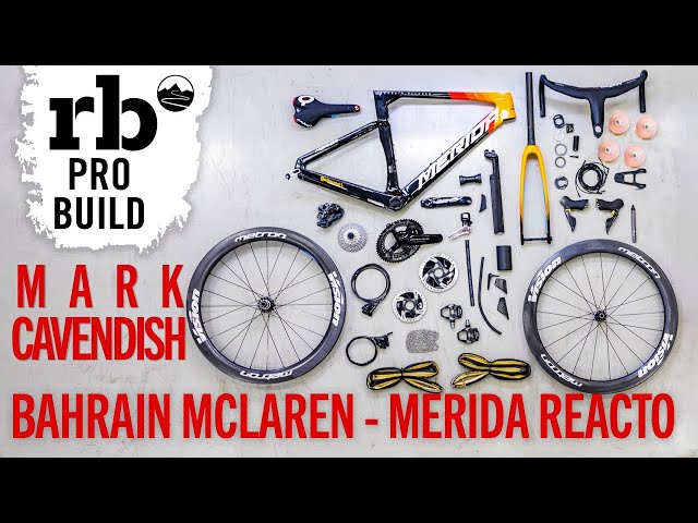 Dreambuild | Merida Reacto, 2021 | Team Bahrain McLaren | Mark Cavendish | World Tour Teambike
