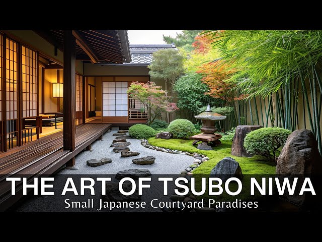 Transforming Small Garden Spaces into Japanese Courtyard Paradises with The Art of Tsubo Niwa