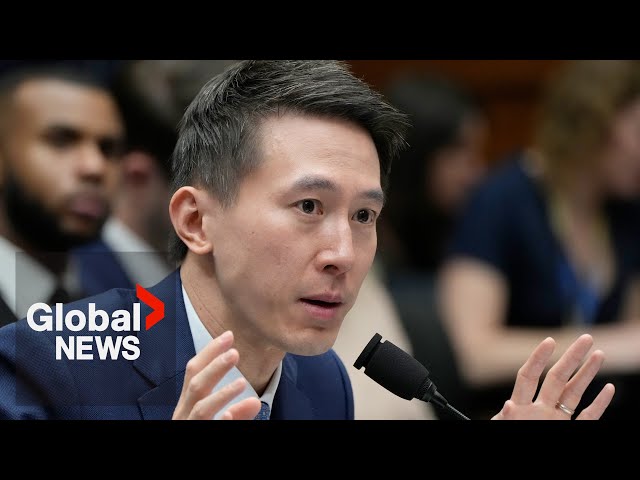TikTok hearing: Company building “firewall” to seal off US data from foreign access, CEO says | FULL