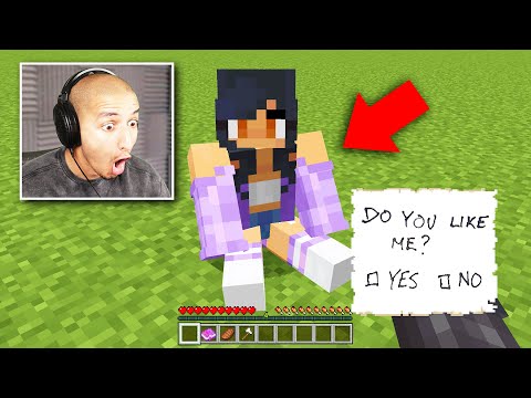I SPENT 24 HOURS WITH APHMAU IN MINECRAFT!