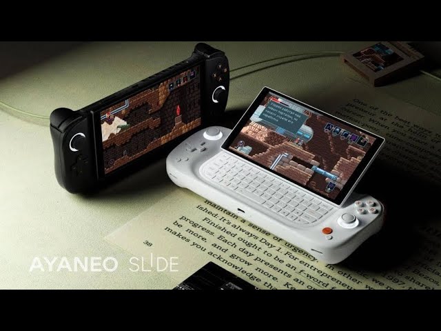 AYANEO Slide is the world’s first Windows gaming handheld with an RGB keyboard
