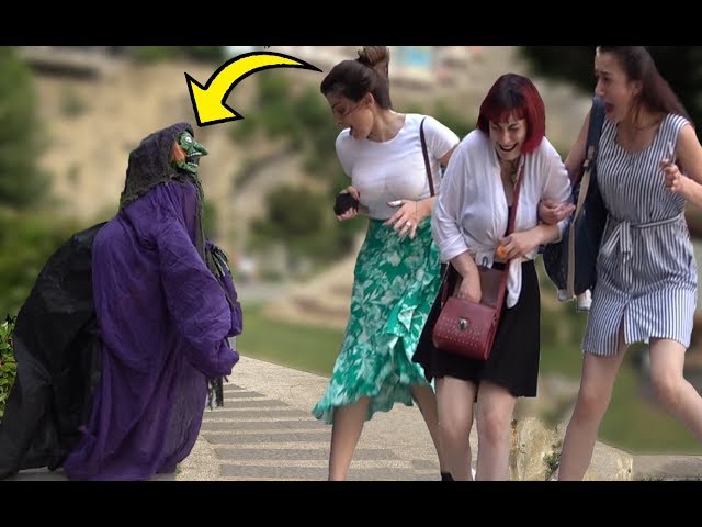 SCARY HALLOWEEN GHOST PRANK #2👻 - Best of Just For Laughs  - AWESOME REACTIONS
