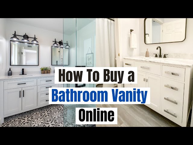 How to Buy a Bathroom Vanity Online | Modern Bathroom Vanity Ideas