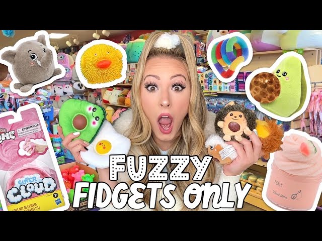 FUZZY FIDGETS ONLY LEARNING EXPRESS SHOPPING CHALLENGE! 🧸🤑