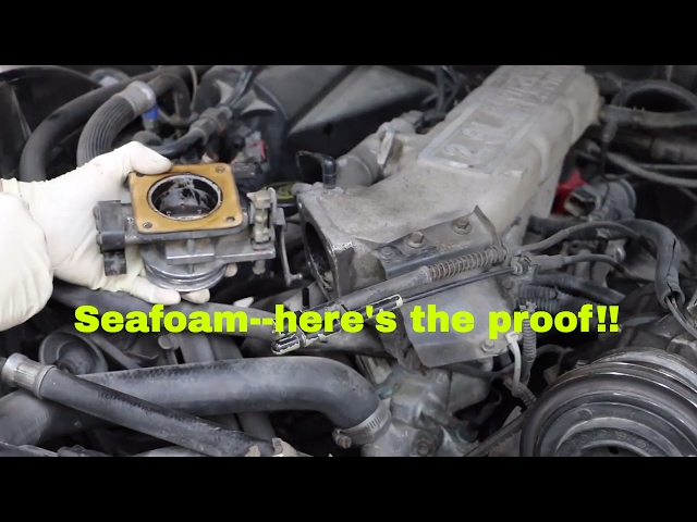 Seafoam--can't believe what it did to my engine part 2--throttle body clean!!