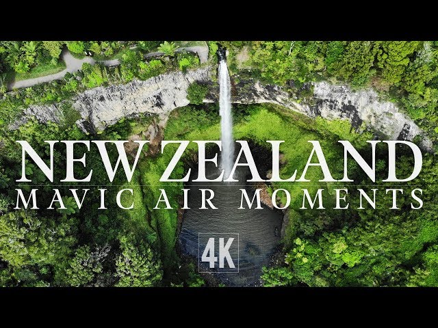 Mavic Air Drone Scenes from New Zealand (4K)