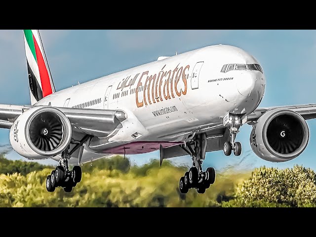 30 CLOSE UP TOUCHDOWNS | Aircraft Landing Compilation at London Stansted Airport [STN/EGSS]