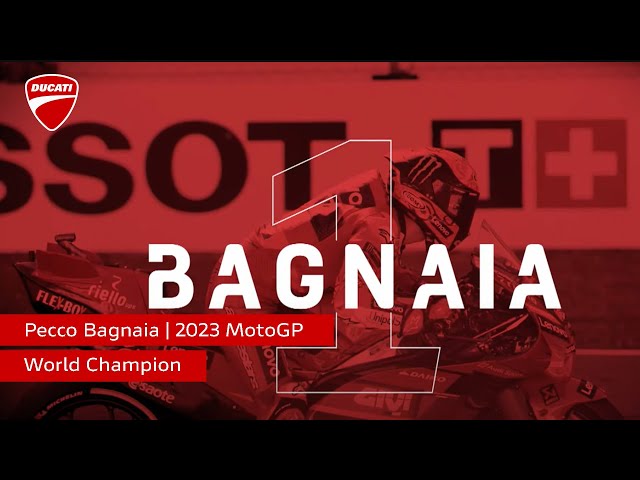 Pecco Bagnaia | 2023 MotoGP World Champion
